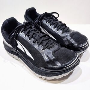 ALTRA Paradigm 2.0 Running Shoes Mens 12 Black White A1635-6 Road Trail Sneakers